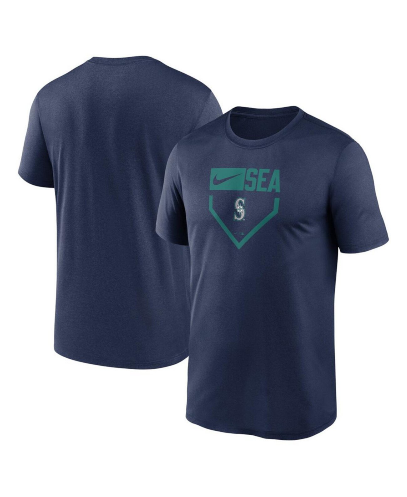 Футболка Nike с символикой Seattle Mariners, технология Dri-FIT, короткие рукава Nike