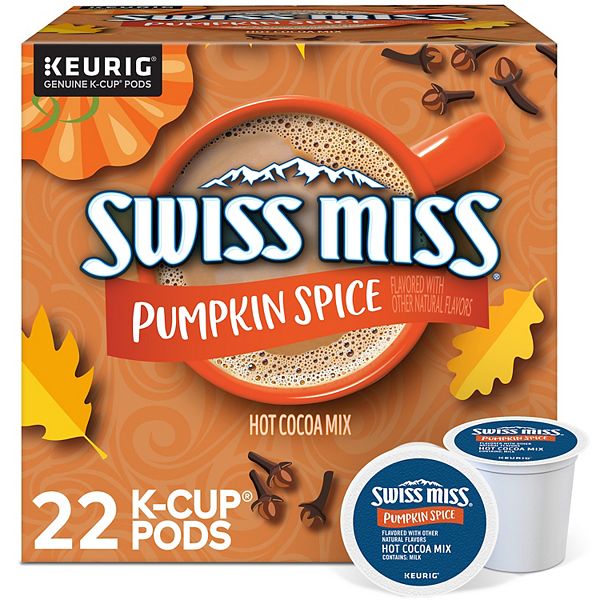 Swiss Miss® Pumpkin Spice Hot Cocoa Keurig® K-Cup® Pods, 22 Count KEURIG