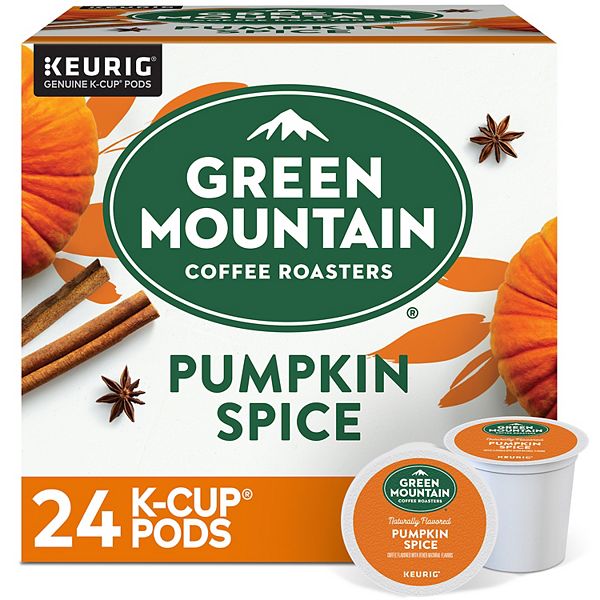 Keurig Green Mountain Coffee Roasters Pumpkin Spice Coffee Single-Serve K-Cup Pods, Light Roast, 24 Count KEURIG