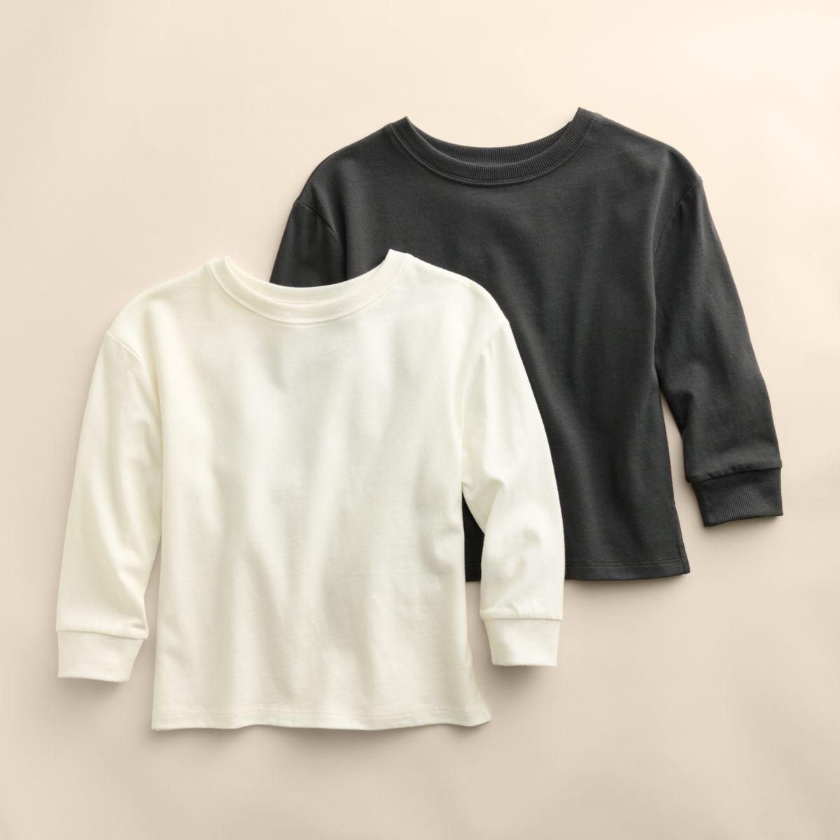 Детские футболки Little Co. by Lauren Conrad Organic 2-Pack Relaxed Skater Tees Little Co. by Lauren Conrad