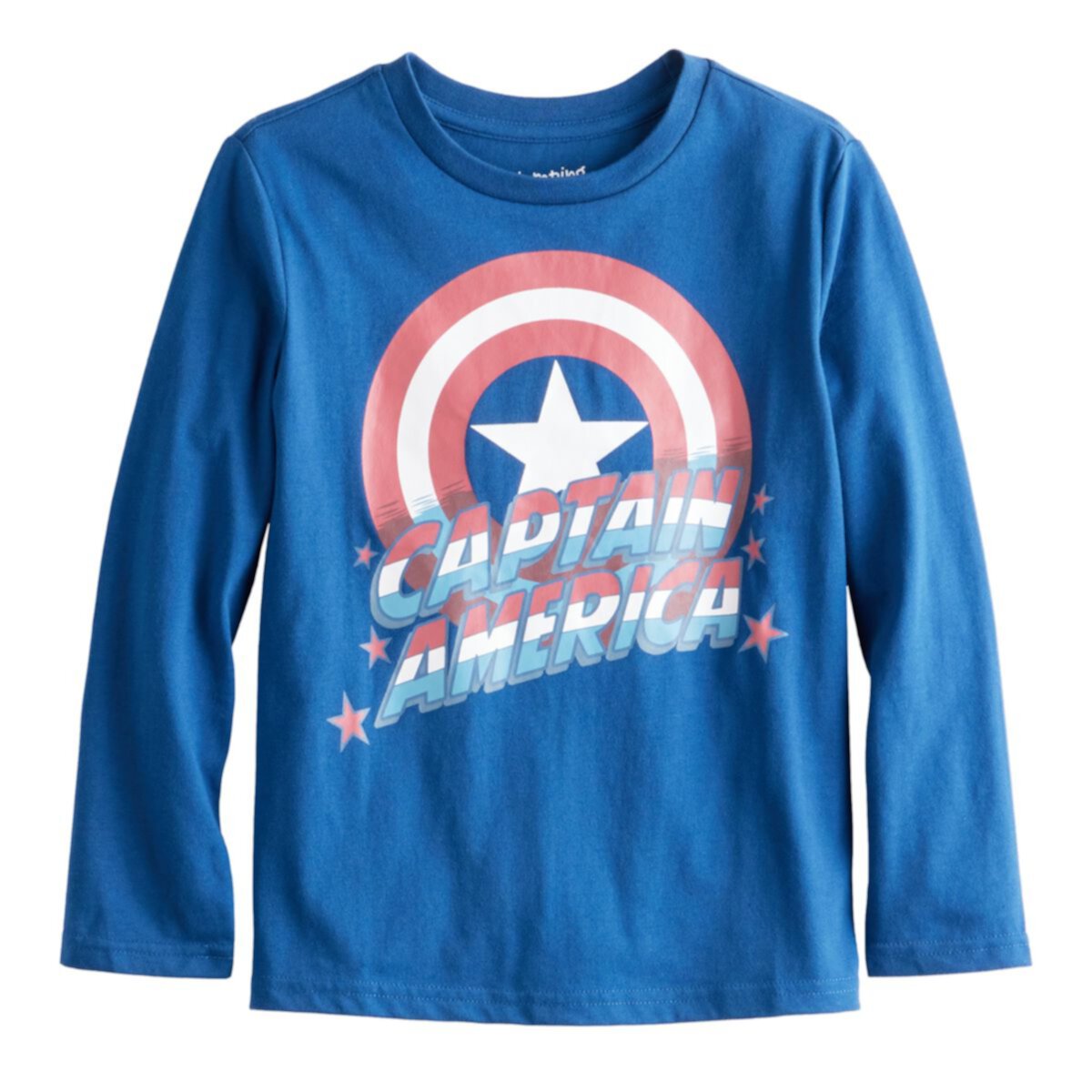 Детская Футболка JB MARVEL Captain America Americana Логотип Jumping Beans Marvel