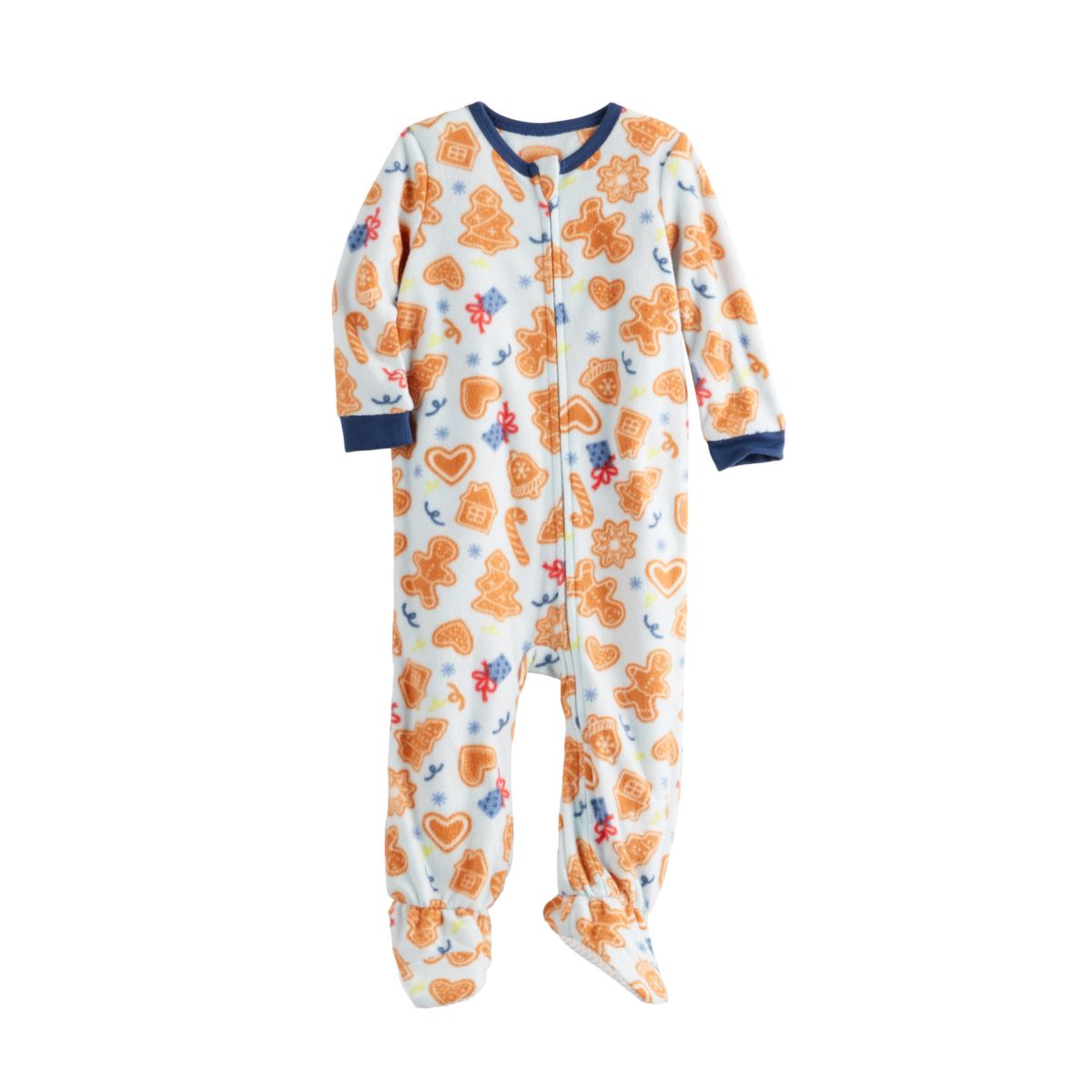 Пижамы Jammies For Your Families Baby Cookie Footed Pajamas Jammies For Your Families