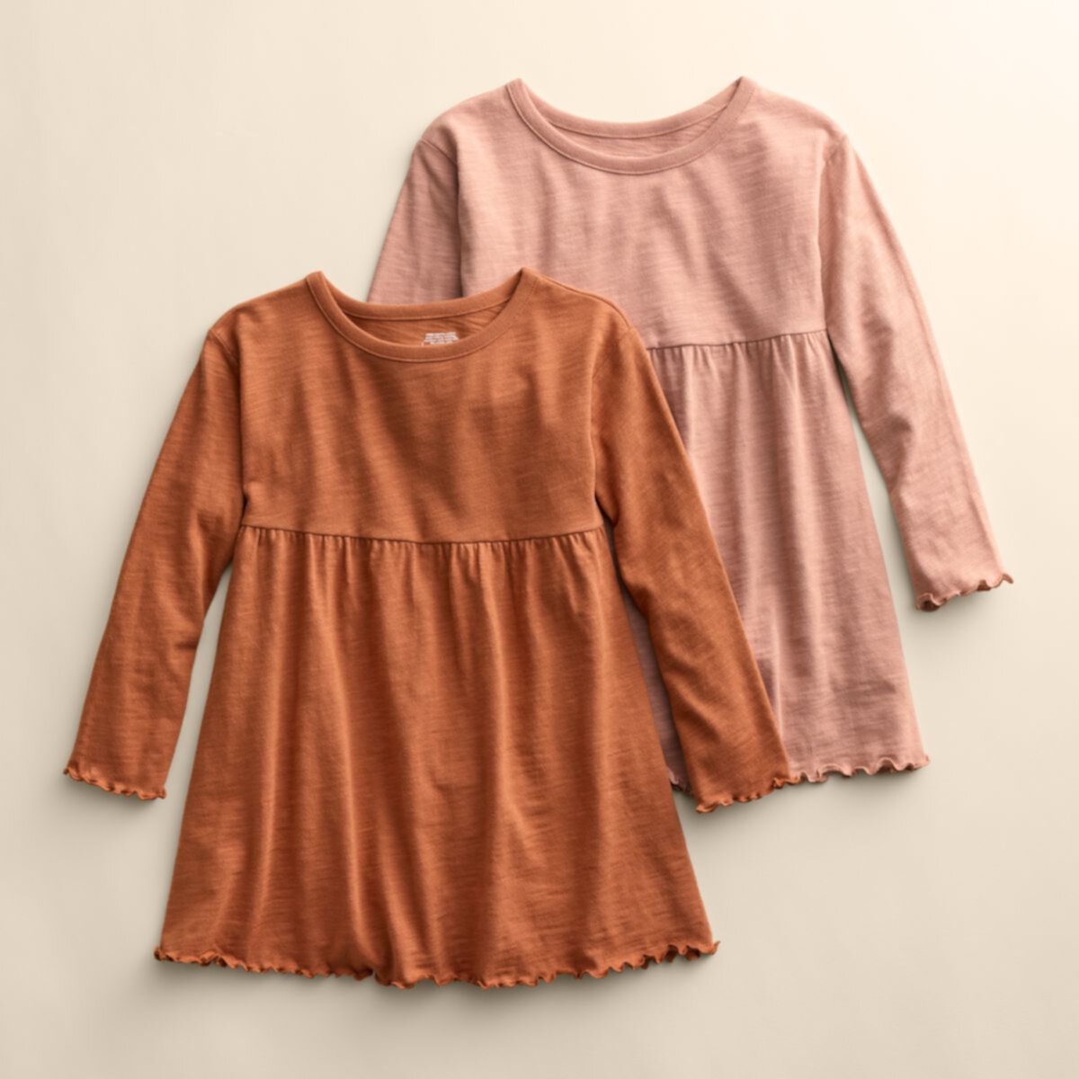 Детские повседневные платья Little Co. by Lauren Conrad Органические 2-Pack Essential Dresses Little Co. by Lauren Conrad