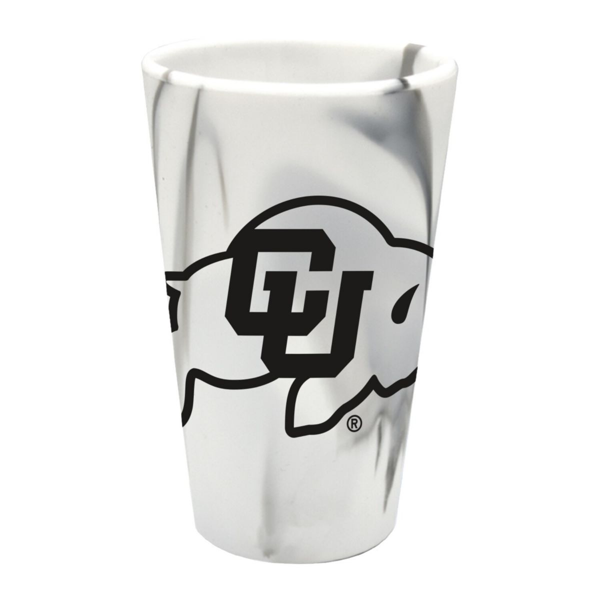 WinCraft Colorado Buffaloes 16oz. Fashion Silicone Pint Glass Wincraft