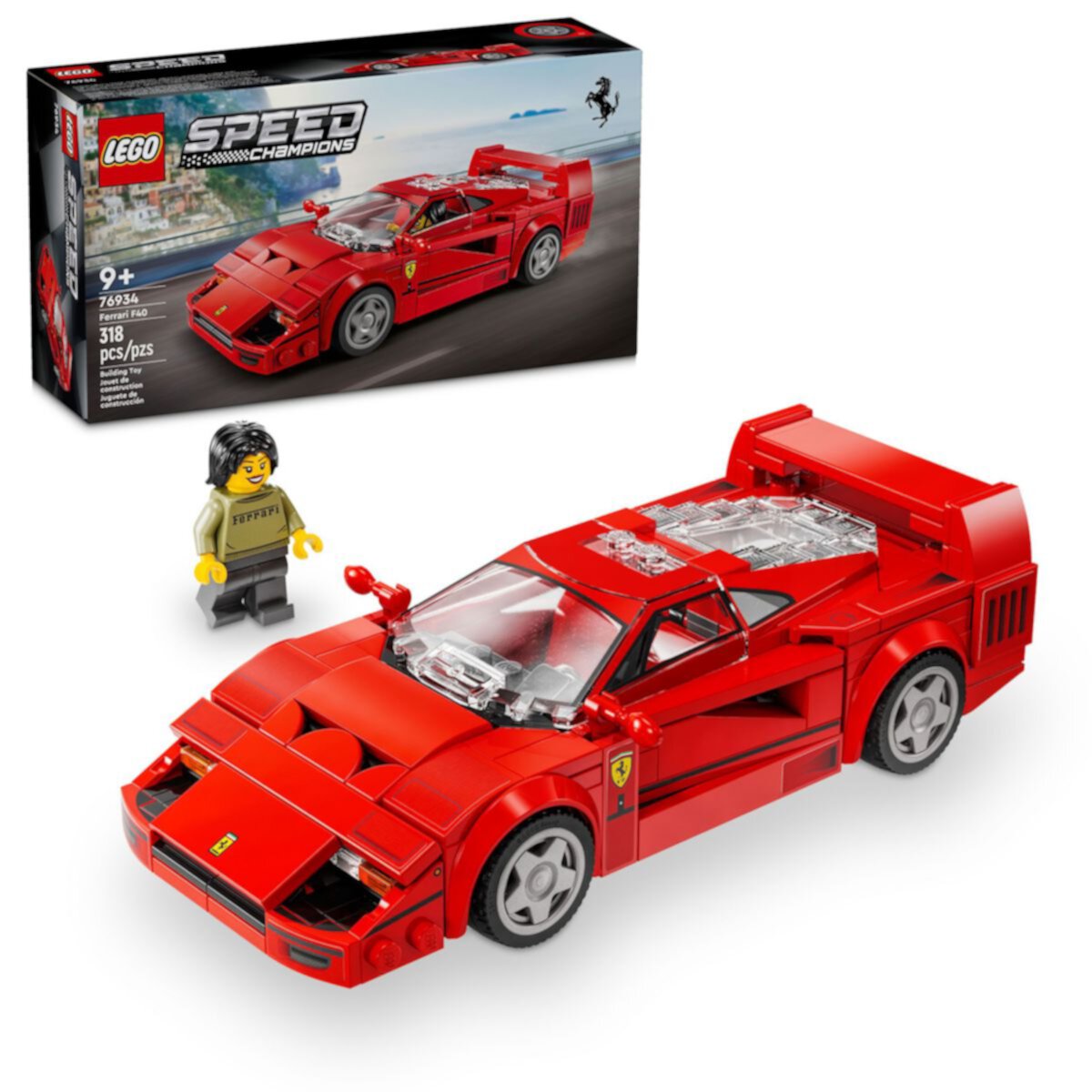 Игровой набор Lego Speed Champions Ferrari F40 Supercar 76934 Lego