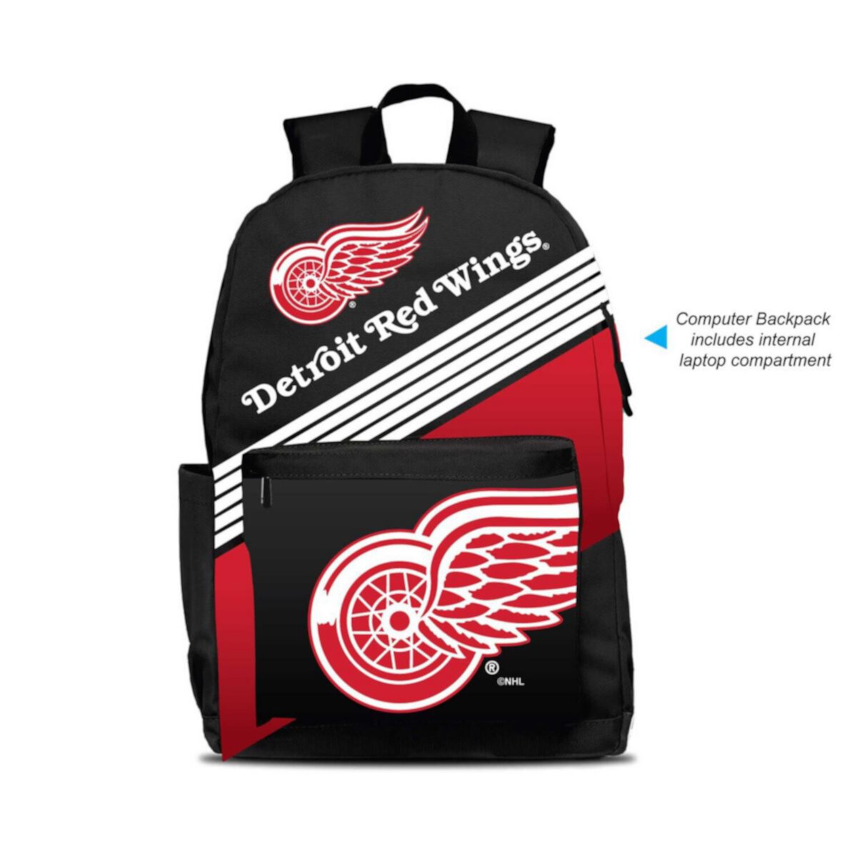 Рюкзак повседневный MOJO Detroit Red Wings Ultimate Fan Unbranded