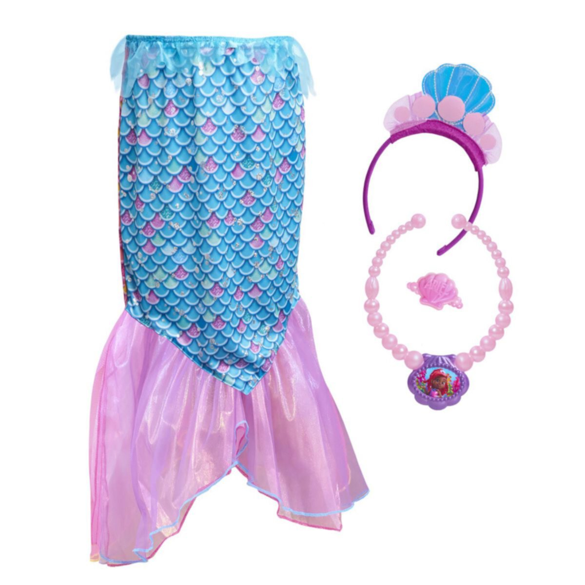 Disney Junior The Little Mermaid Ariel 2-in-1 Dress Up Set Disney