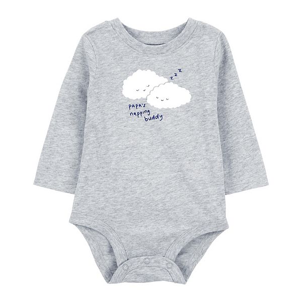 Детские Боди Carter's Papa's Napping Buddy Cloud Carter's