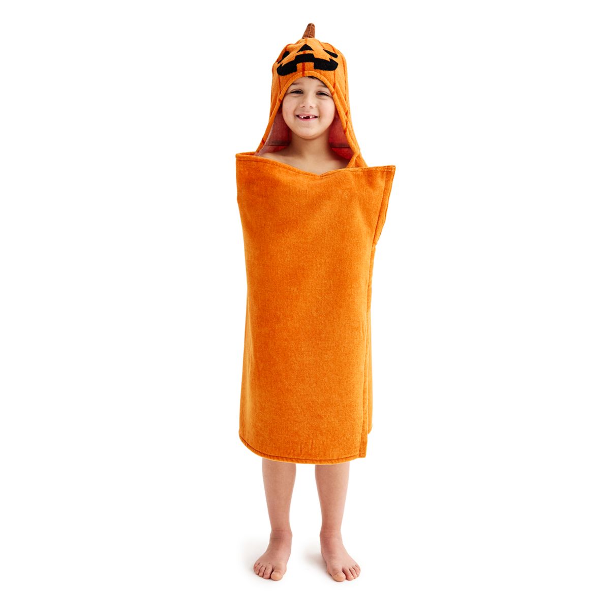 The Big One® Pumpkin Hooded Bath Wrap The Big One