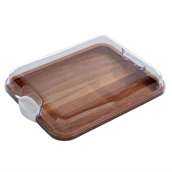 Farberware® Build-a-Board Acacia Charcuterie Board with Lid Farberware