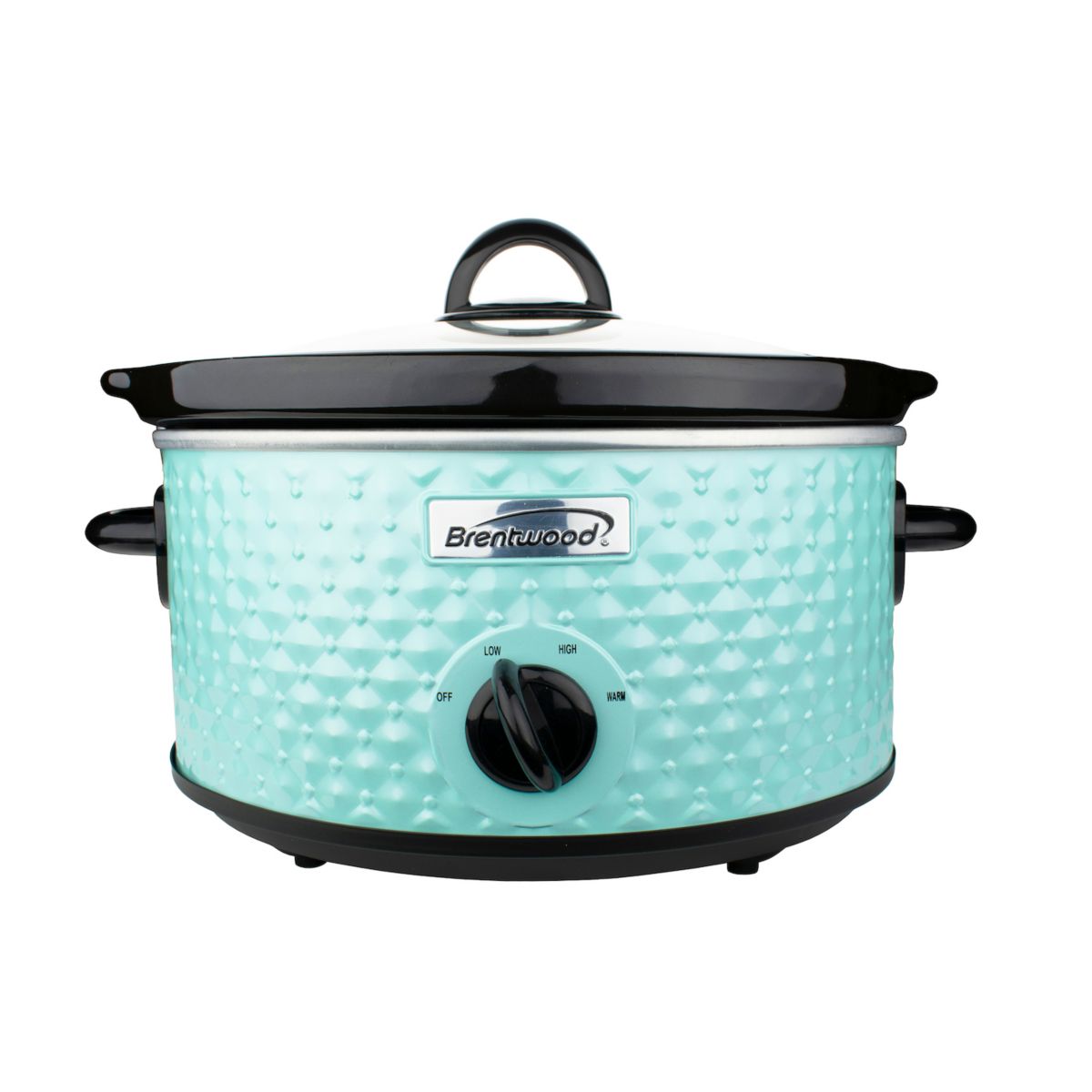 Brentwood 3.5 Quart Diamond Pattern Slow Cooker Brentwood