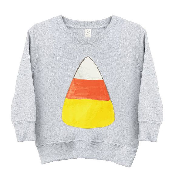 Детский Свитшот The Juniper Shop Watercolor Candy Corn The Juniper Shop