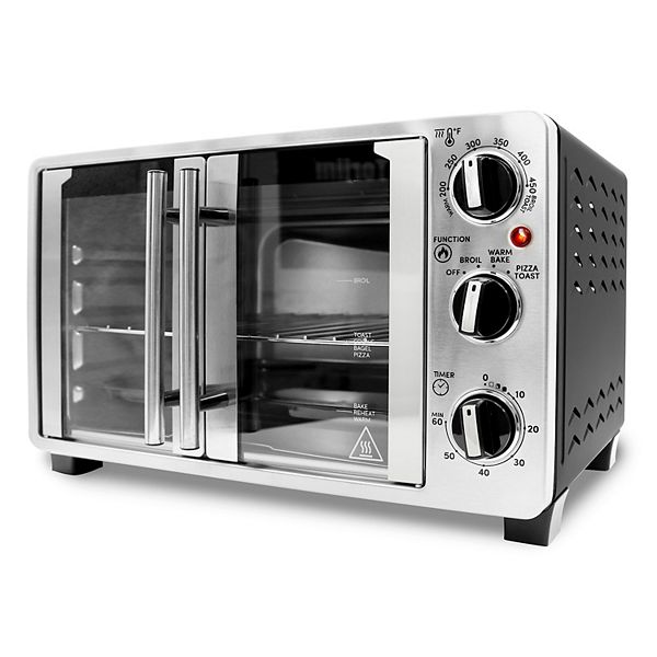 Elite Cuisine Double French Door Toaster Oven Elite