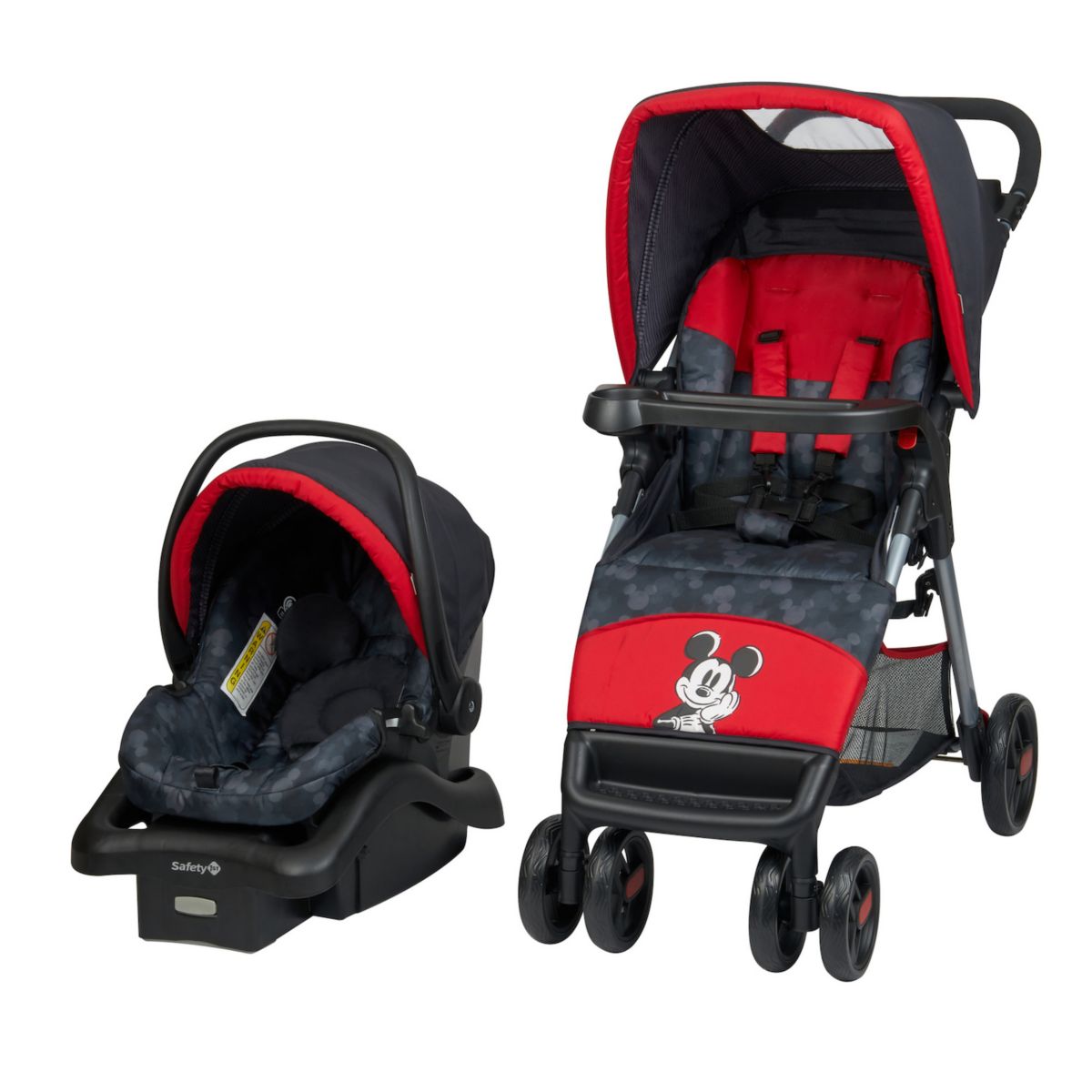 Автокресло для новорожденных DISNEY BABY Mickey или Minnie Mouse Simple Fold™ LX Travel System DISNEY BABY