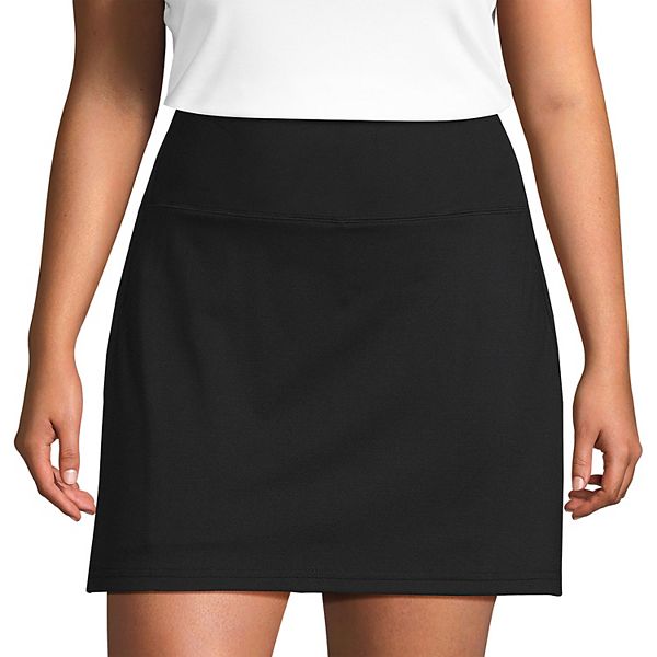 Женская Юбка мини Lands' End Active High Impact High-Rise Skort Lands' End