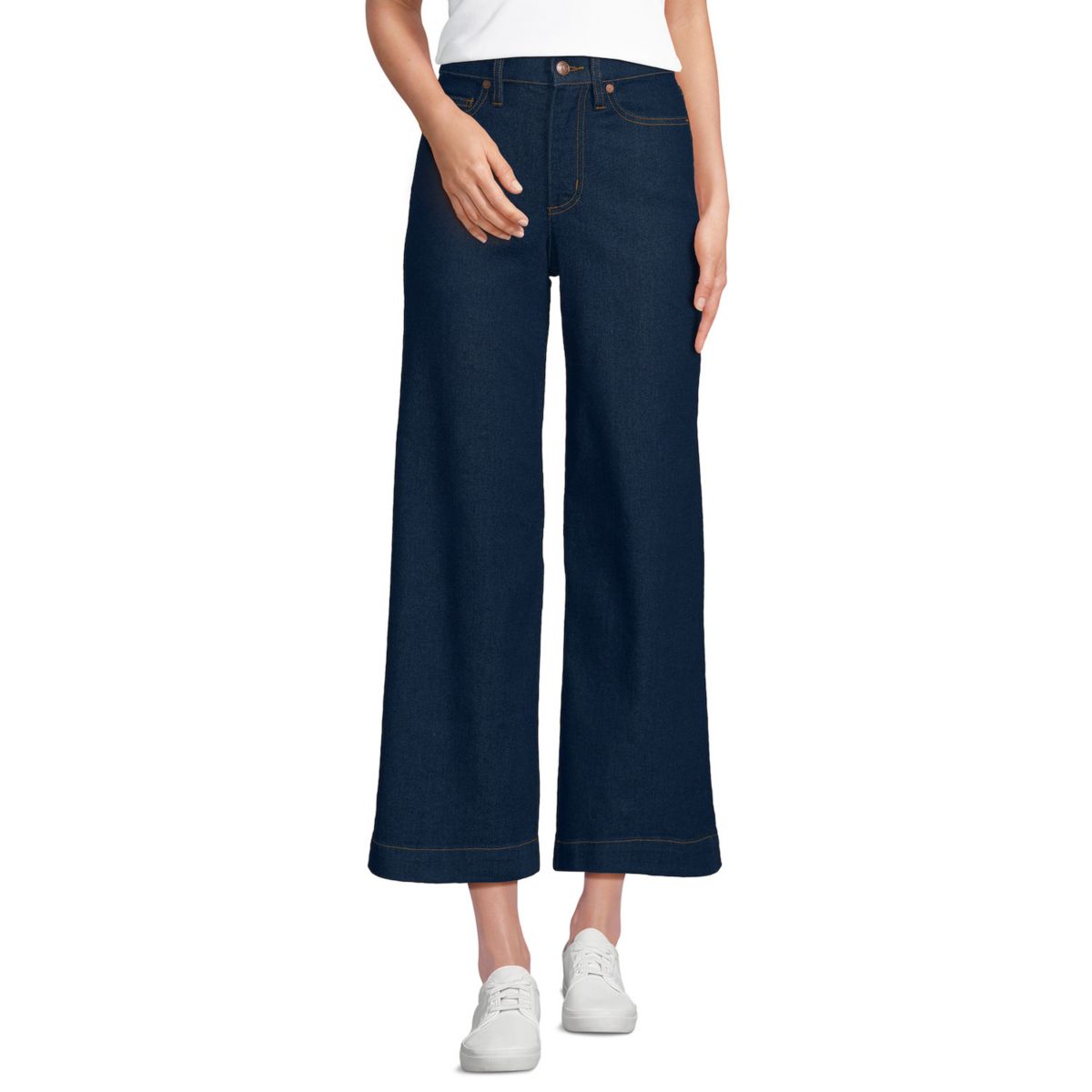 Женские Бриджи и капри Lands' End Recover High Rise Wide Leg Lands' End