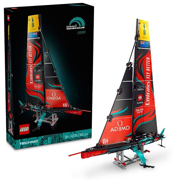 Конструктор гоночной яхты Emirates Team New Zealand AC75, 962 детали, для взрослых Lego