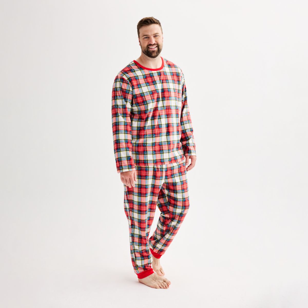 Мужские Пижамы Jammies For Your Families® Jingle Bell Rock Jammies For Your Families