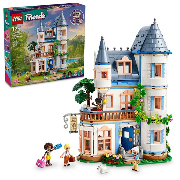 Конструктор LEGO Friends Замок «Постель и завтрак» 42638, 1311 деталей, для детей от 12 лет Lego