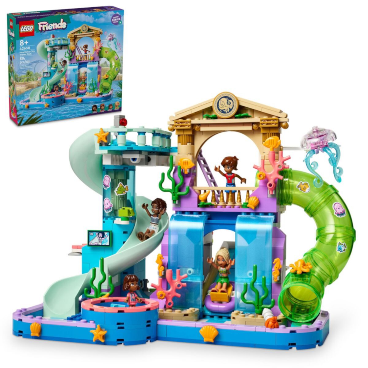 Набор игрушек Lego Friends Heartlake City Water Park 42630 (814 деталей) Lego