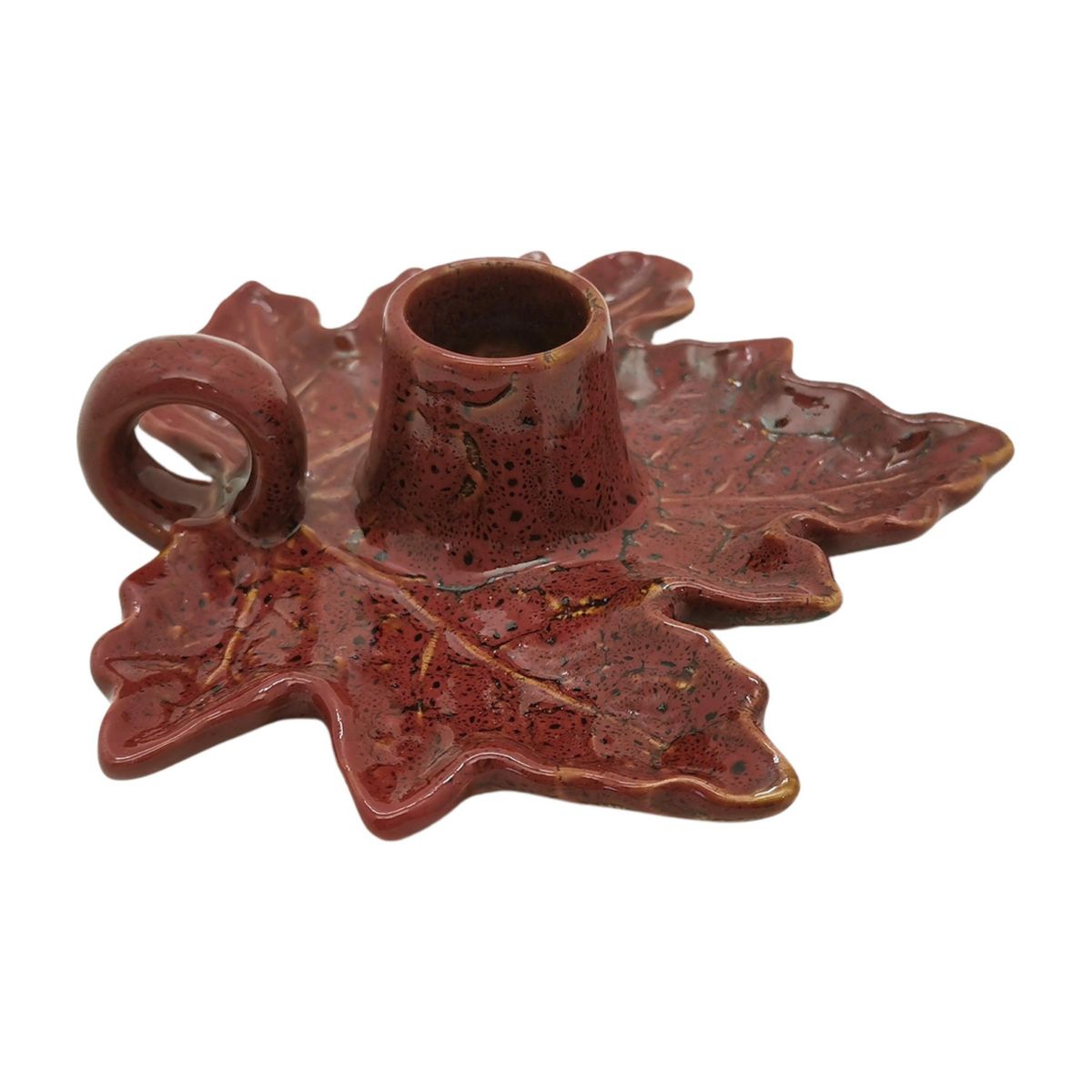 Celebrate Together™ Fall Leaf Ceramic Taper Candleholder Celebrate Together