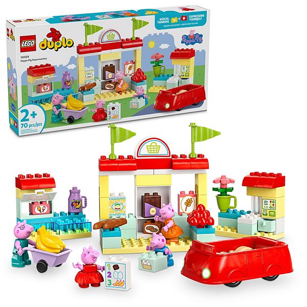 Набор игрушек Lego DUPLO Peppa Pig Супермаркет 10434 Lego