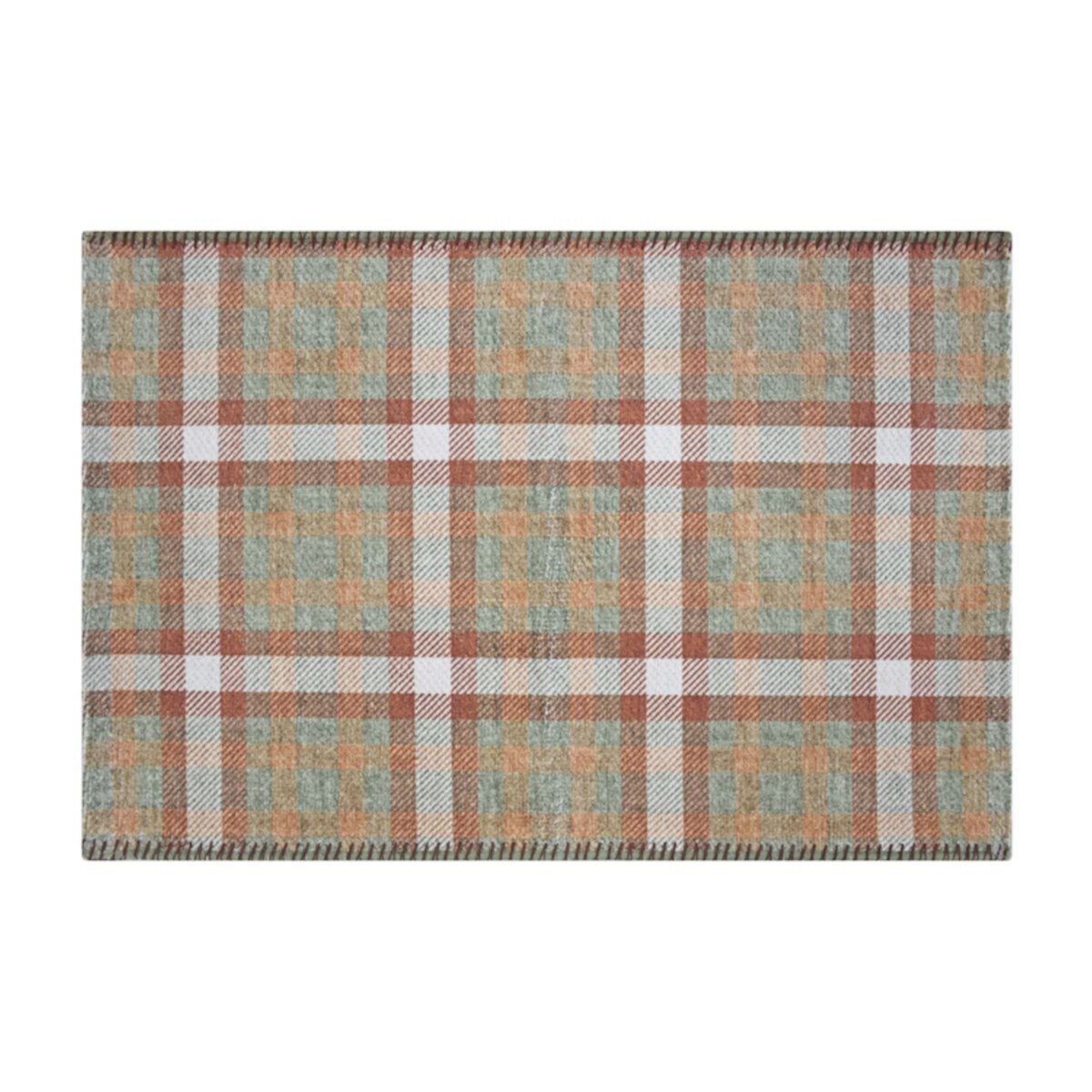 Celebrate Together™ Fall Harvest Plaid Washable Rug Celebrate Together