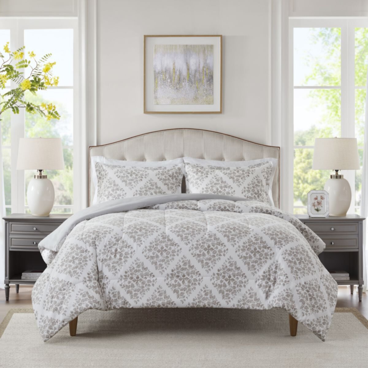 Madison Park Essentials Stamped Medallion Comforter Set Madison Park