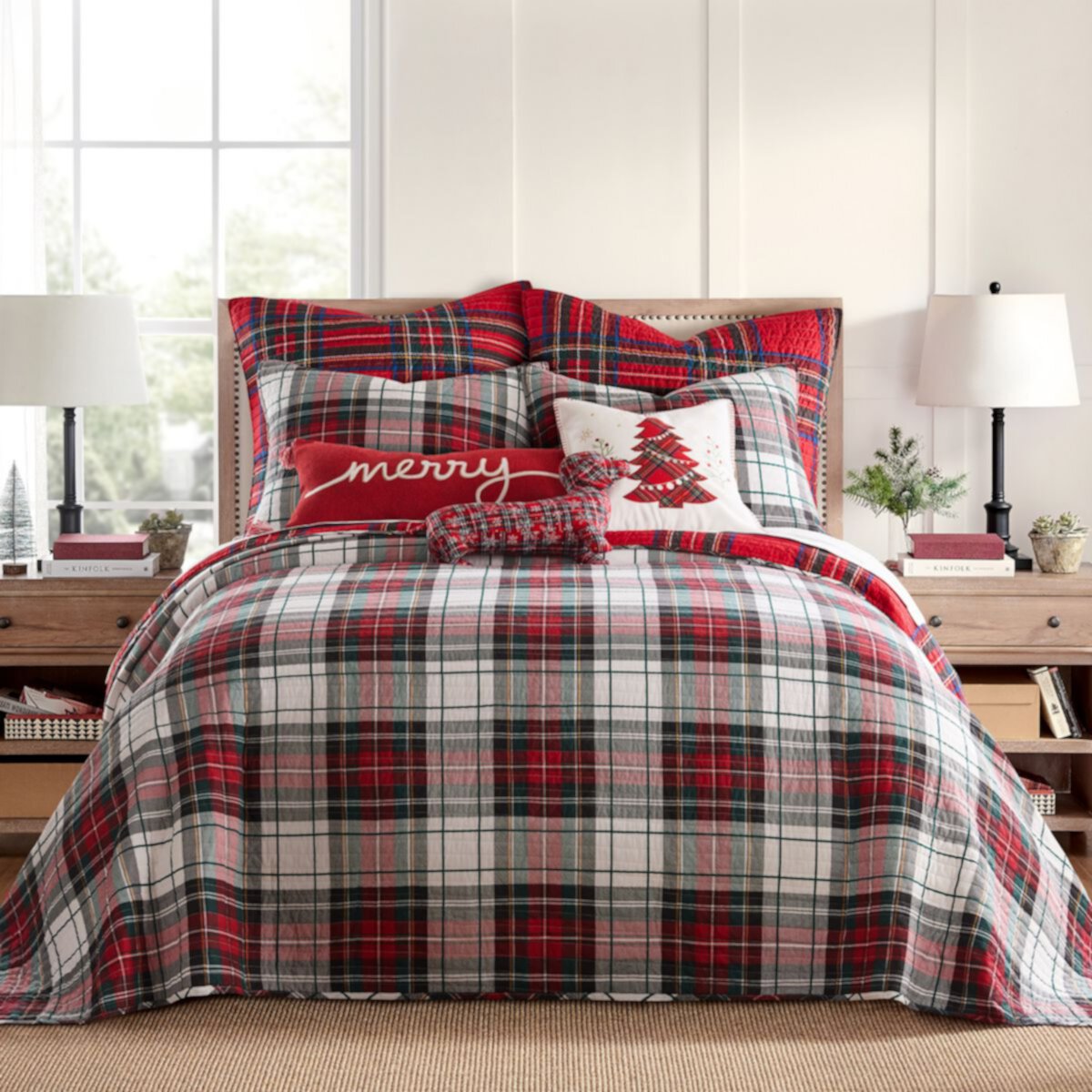 Levtex Home Spencer Plaid Bedspread Levtex