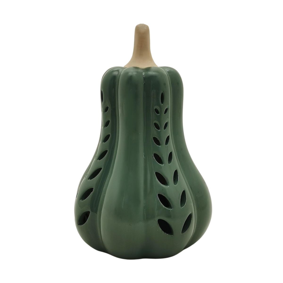 Celebrate Together™ Fall Green Gourd LED Lantern Shelf Decor Celebrate Together