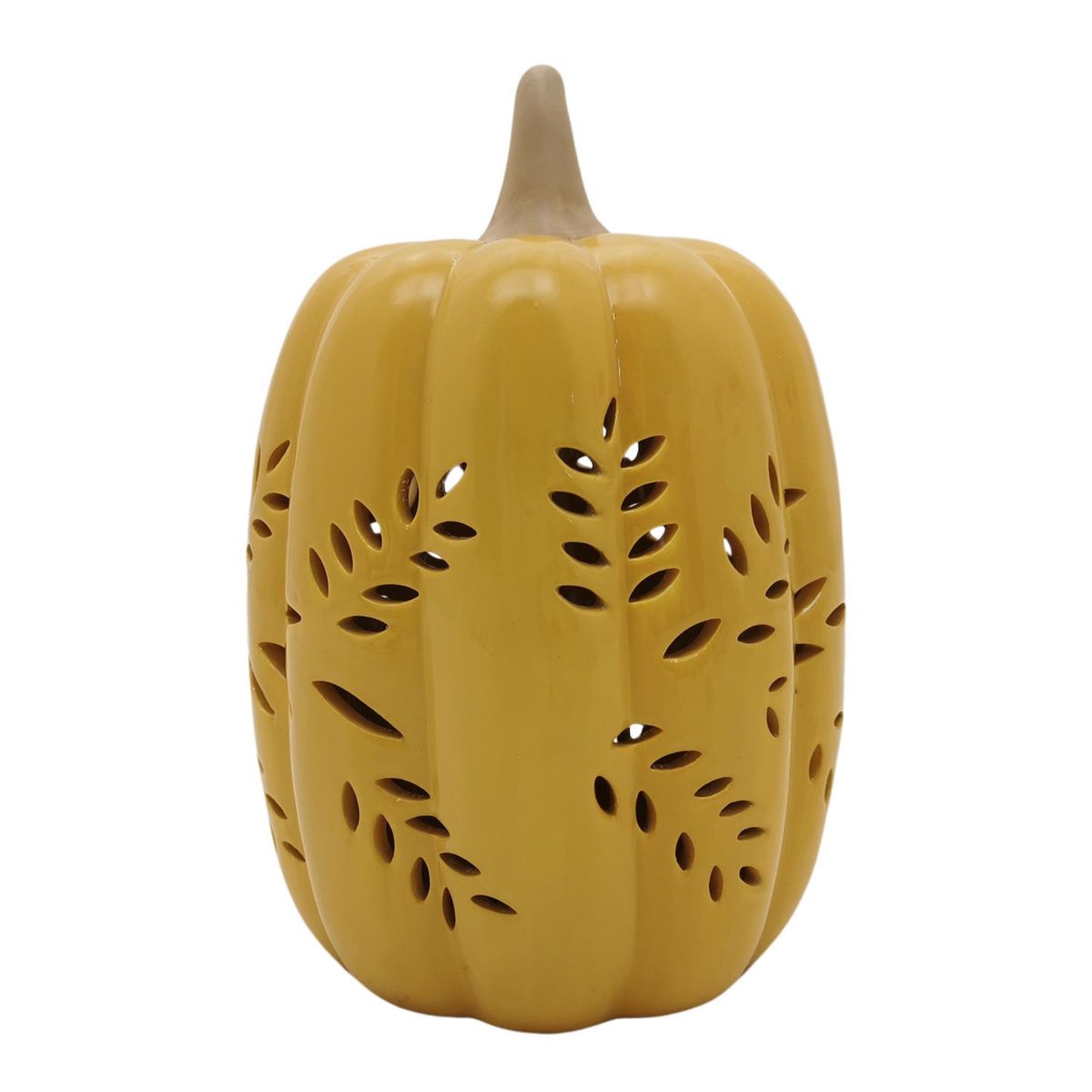 Celebrate Together™ Fall Gold Pumpkin LED Lantern Shelf Décor Celebrate Together