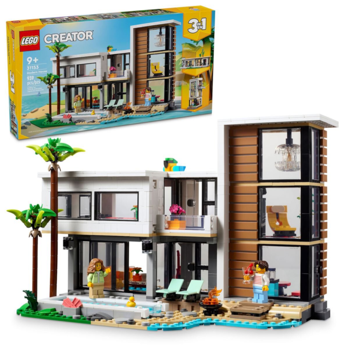 Игровой набор Lego Creator 3-в-1 Современный дом 31153 Lego