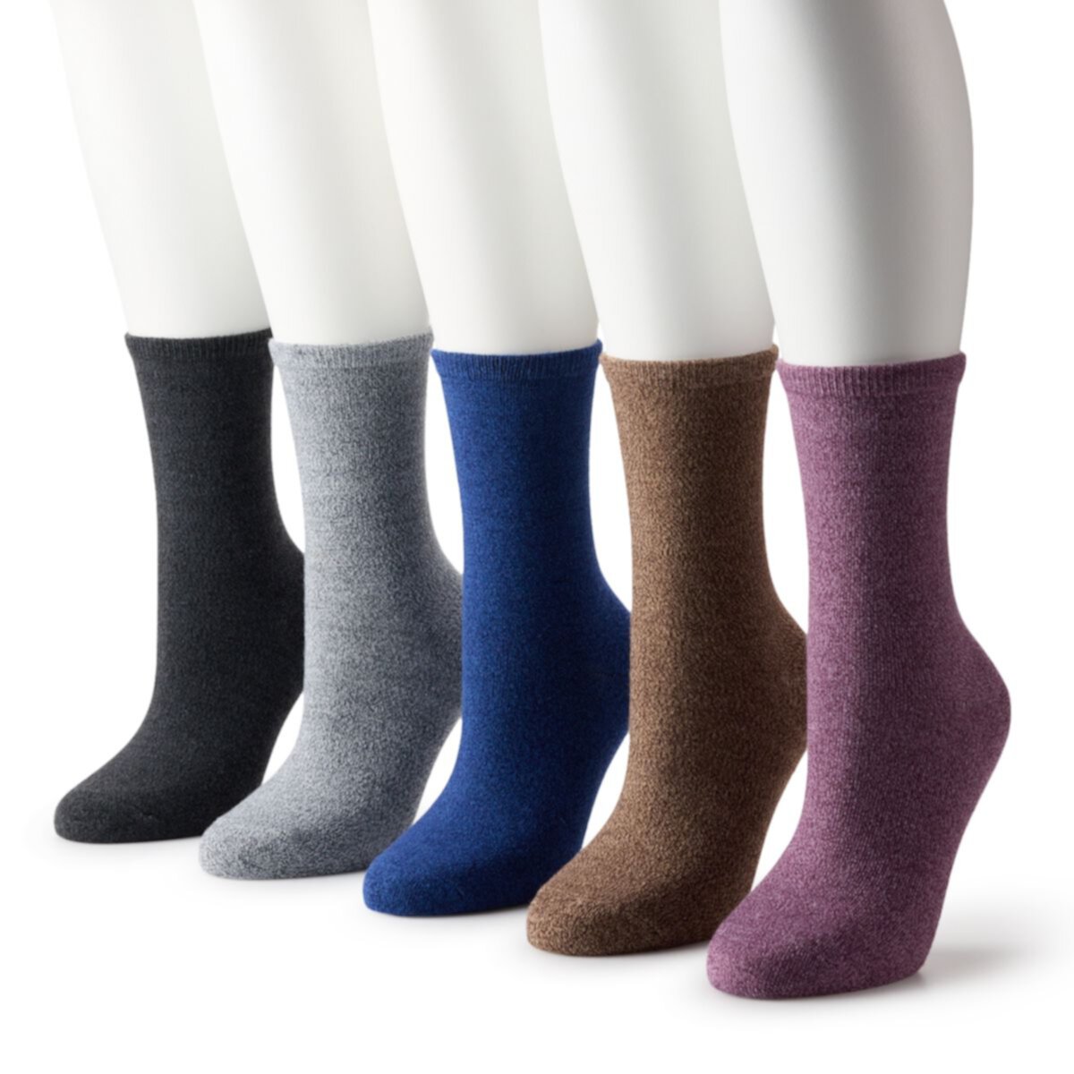 Женские Носки SONOMA Marbled Crew Socks 5-Pack SONOMA