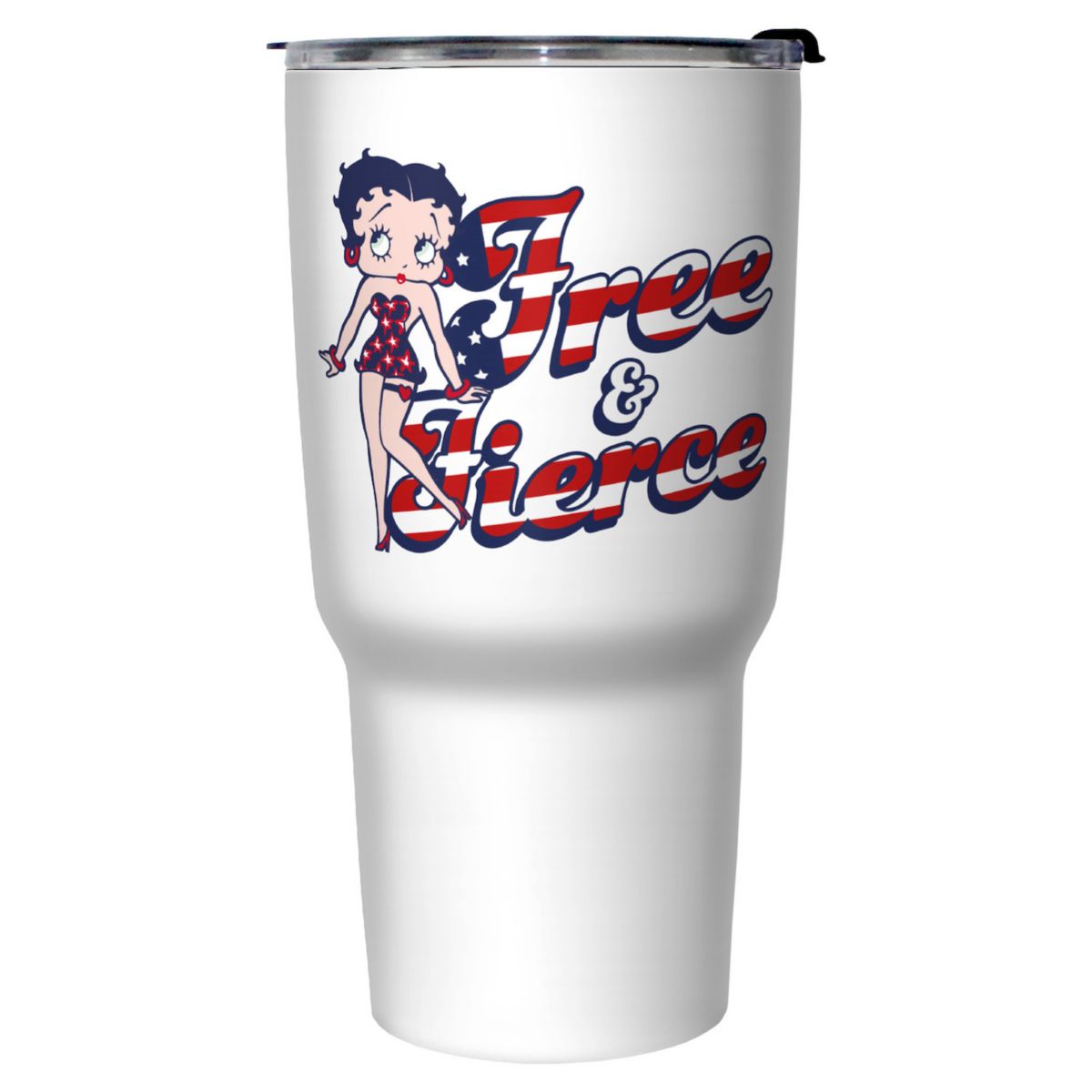 Betty Boop Free & Fierce 27-oz. Stainless Steel Travel Mug Licensed Character