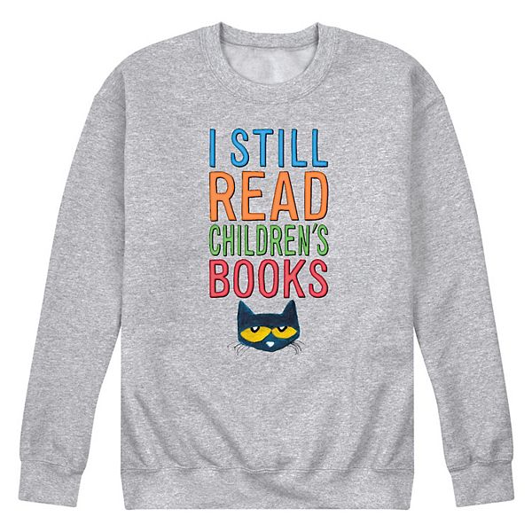 Мужская Футболка Pete the Cat I Still Read Books Pete the Cat