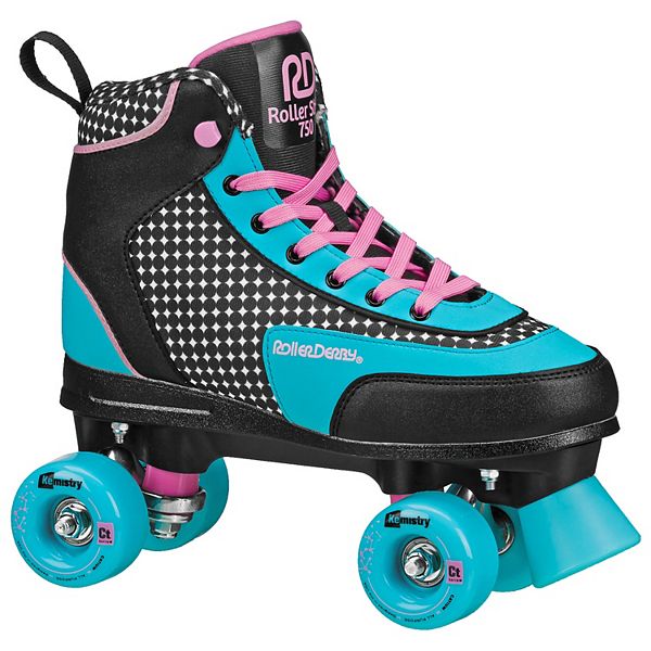 Женские роликовые коньки Roller Derby Roller Star 750 с легким каркасом и колесами Kemistry Catium Roller Derby