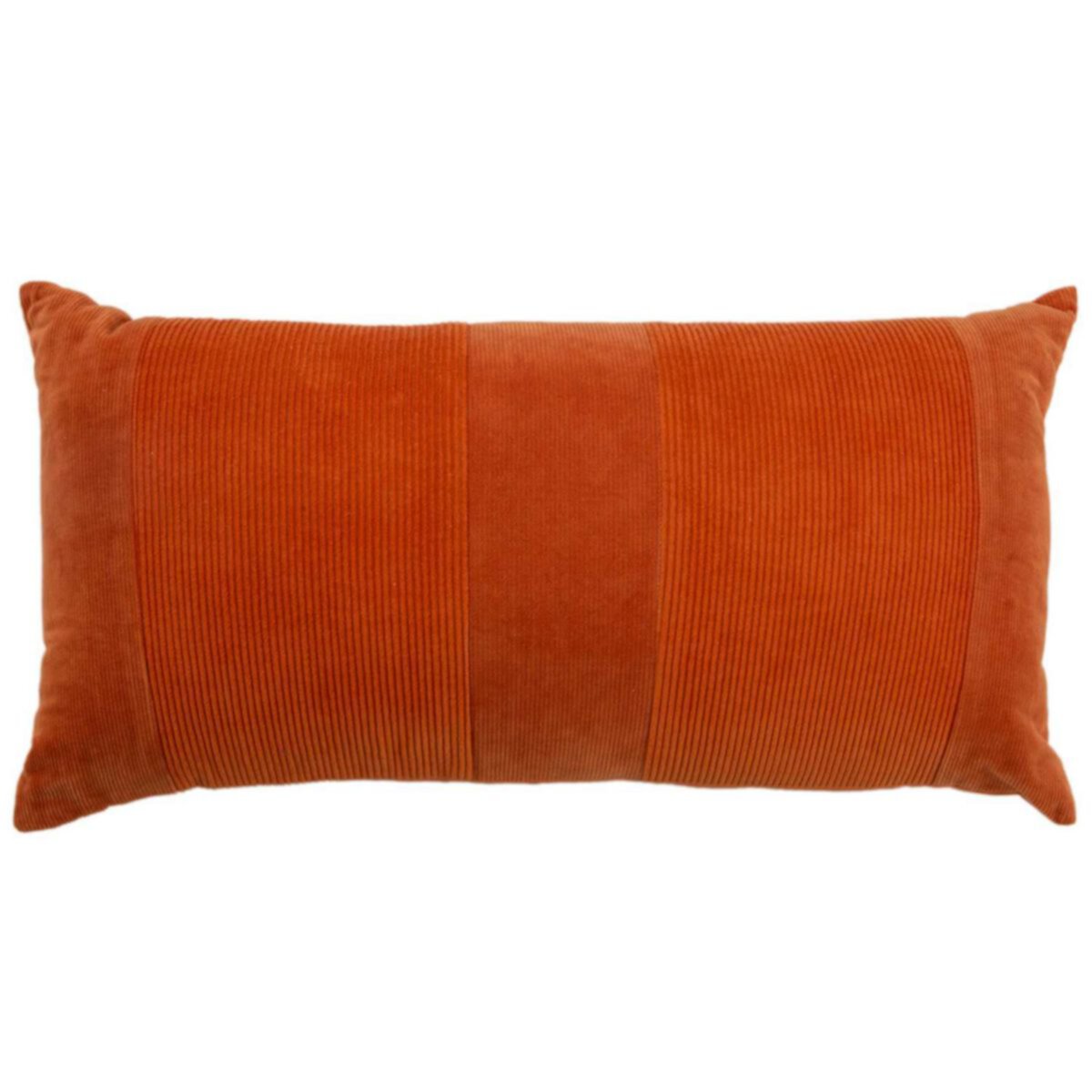 Rizzy Home Bob 14 in. x 26 in. Corduroy & Velvet Throw Pillow Rizzy Home