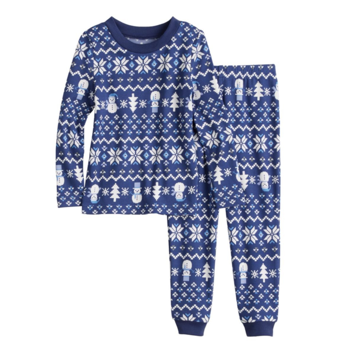 Детские Пижамы Jammies For Your Families® Winter Fairisle Jammies For Your Families