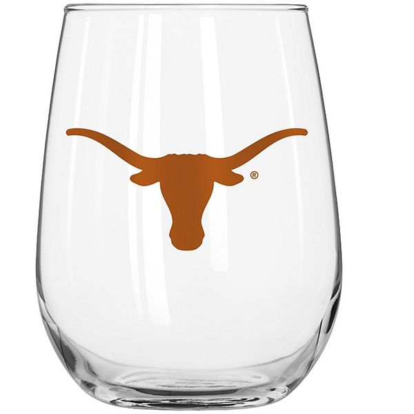 Texas Longhorns 16oz. Gameday Curved Beverage Glass Logo Brand