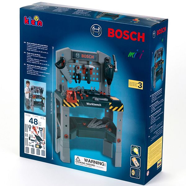 Theo Klein Bosch Adjustable Height Pretend Play Workbench & Tool Set Theo Klein