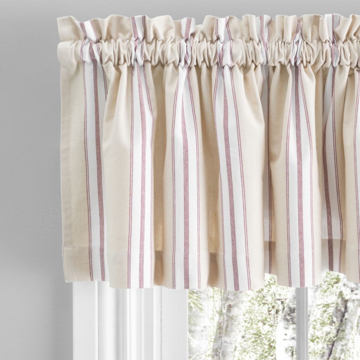 Provence Rod Pocket Tailored Valance Ricardo Trading