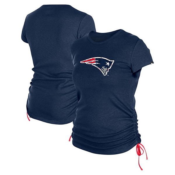 Женская Футболка New Era Ruched Side с логотипом New England Patriots New Era