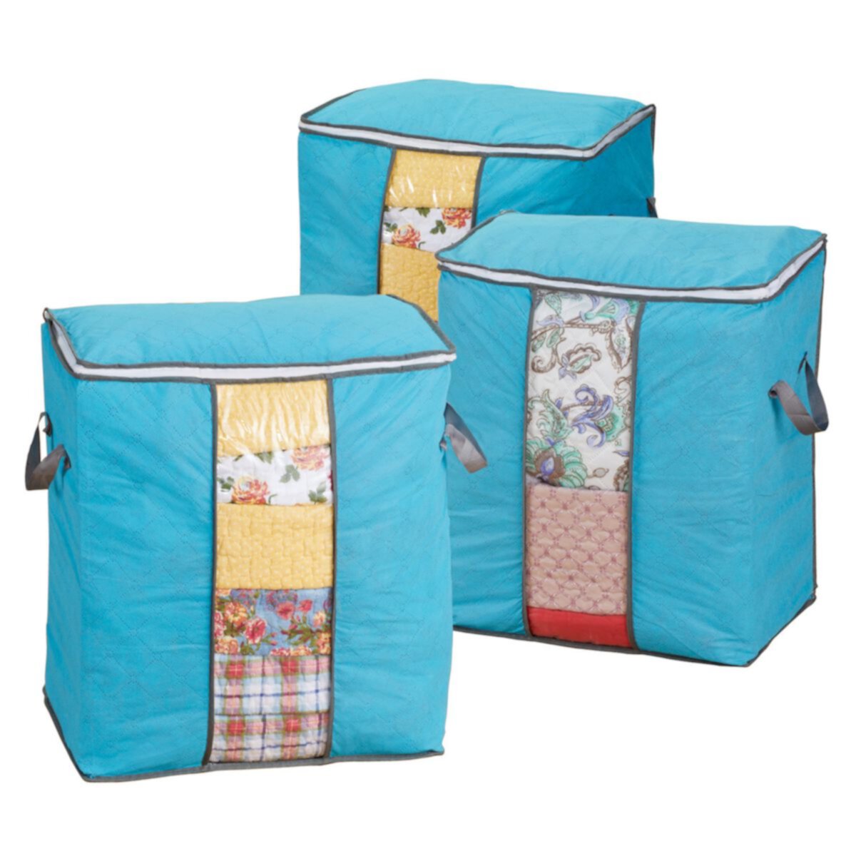 Collections Etc Anti Dust Storage Bags With Handles - Set Of 3 Collections Etc.