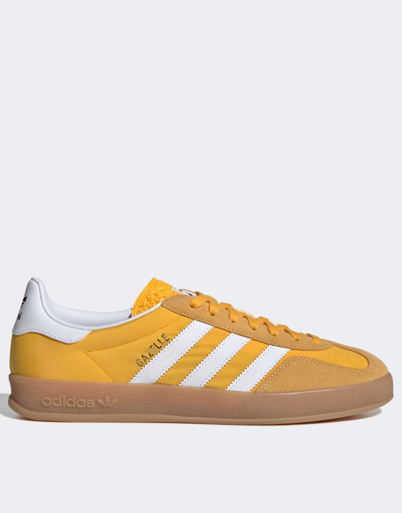 Кроссовки adidas Originals Gazelle Indoor с низким профилем и резиновой подошвой Adidas