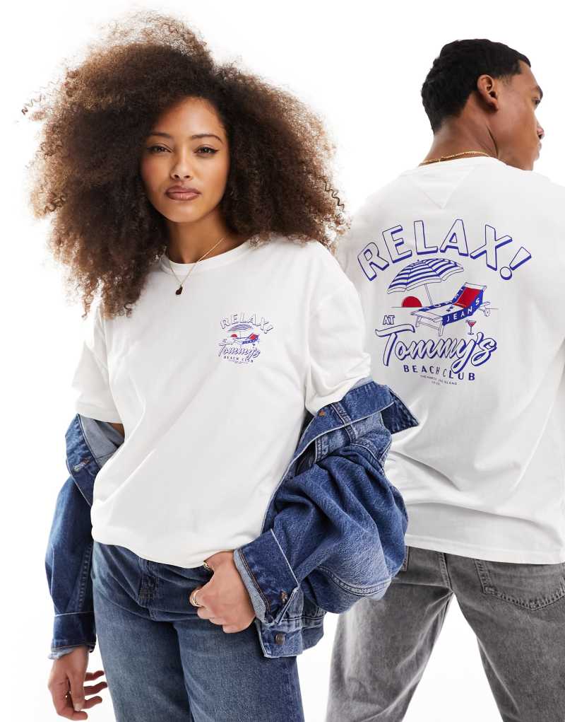 Унисекс Футболка Tommy Jeans Novelty Graphic Tommy Jeans