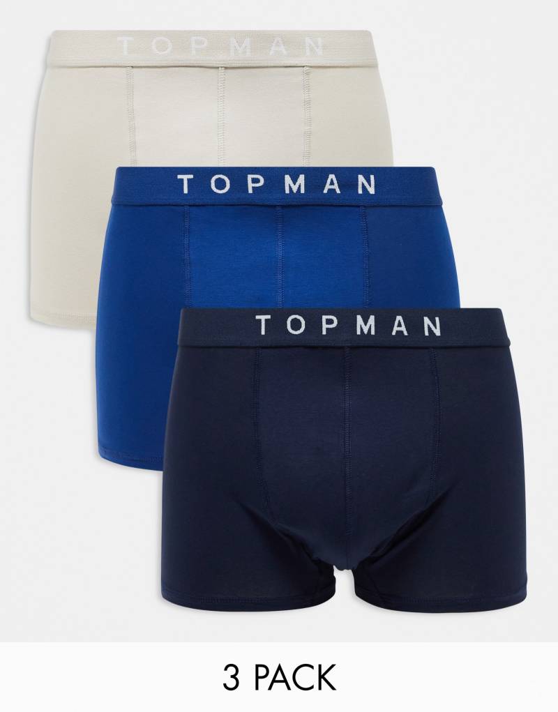 Мужские Боксеры Topman 3-pack TOPMAN