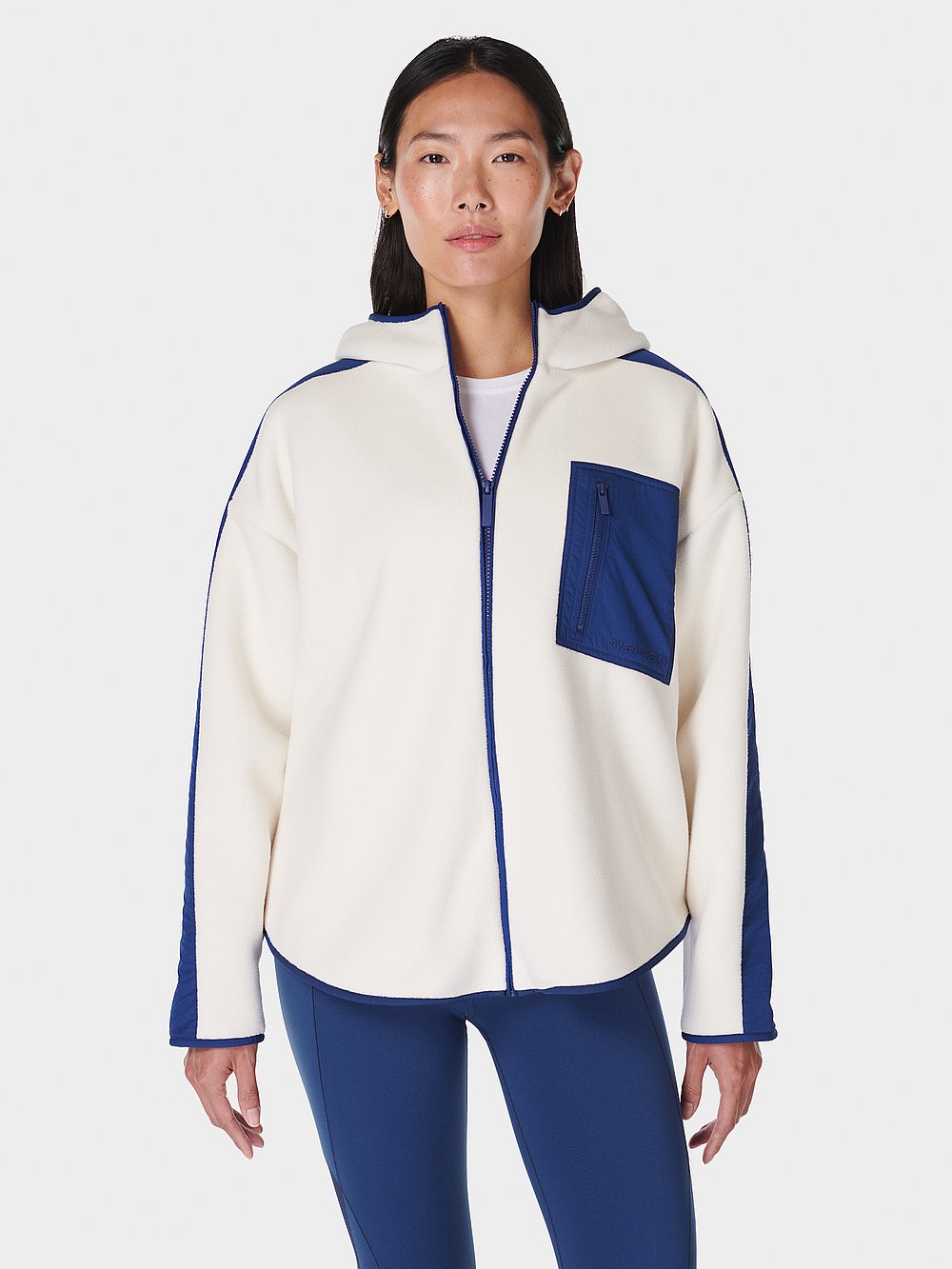 Женское Худи Sweaty Betty Roam Borg Zip-up Sweaty Betty