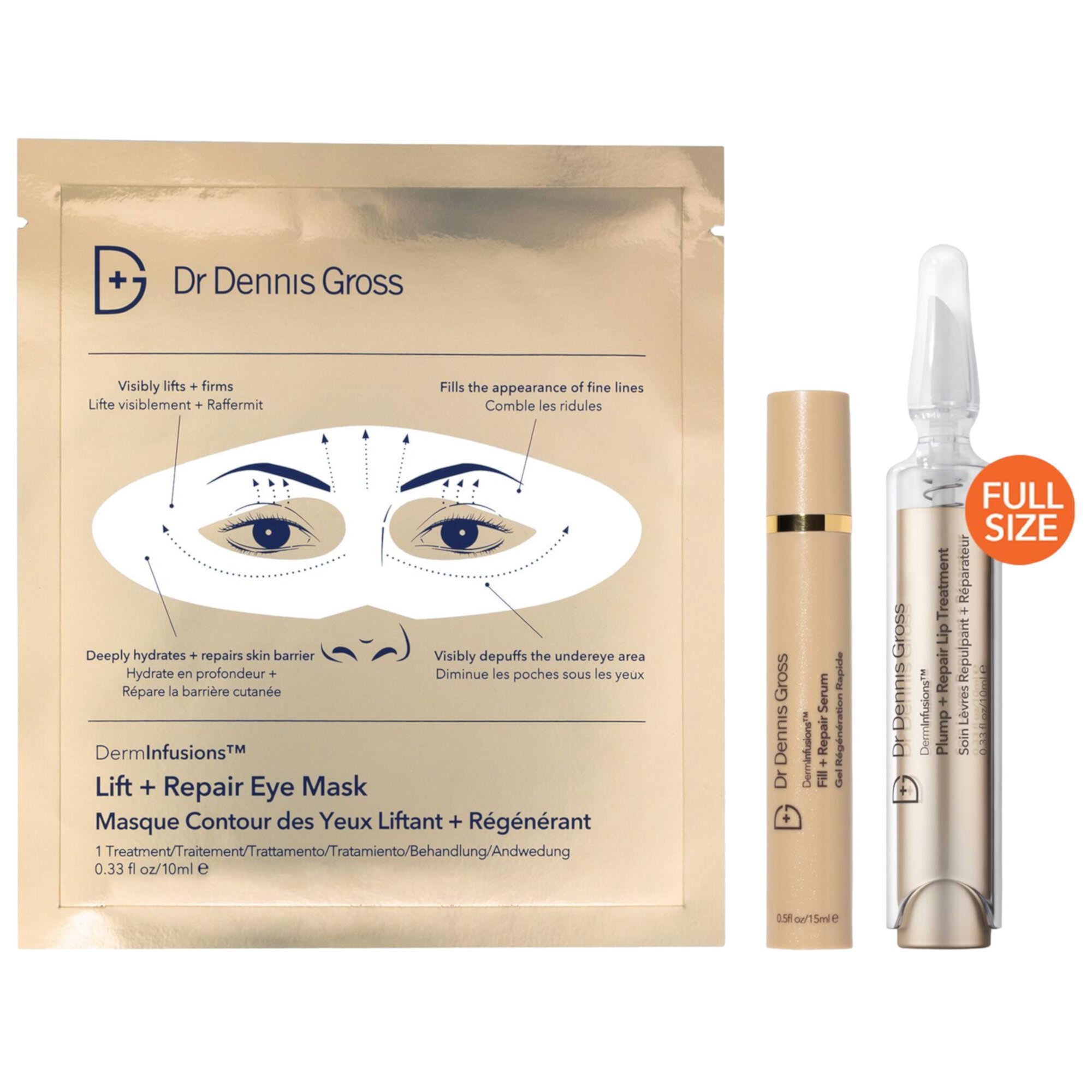 DermInfusions Plump, Fill + Repair Kit Dr. Dennis Gross Skincare