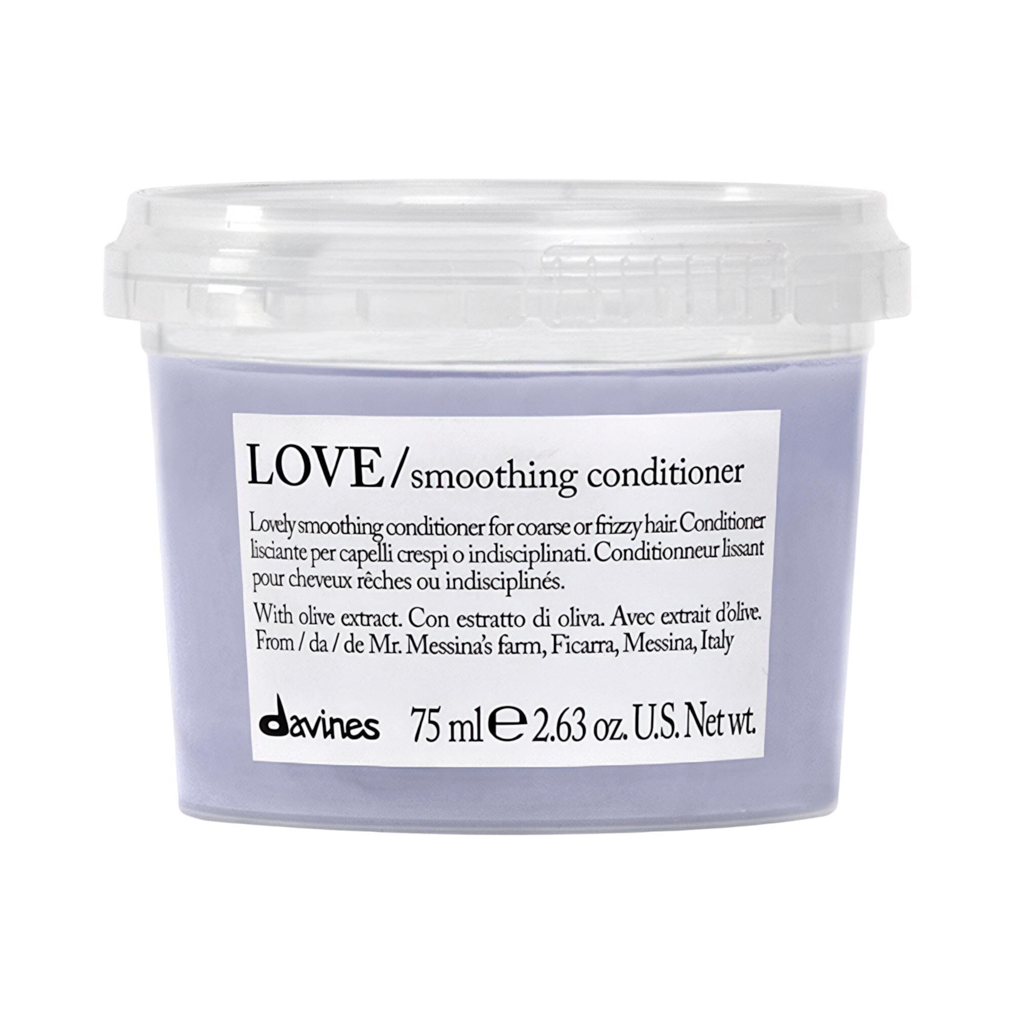 Mini LOVE Smoothing Conditioner for Frizzy Hair Davines