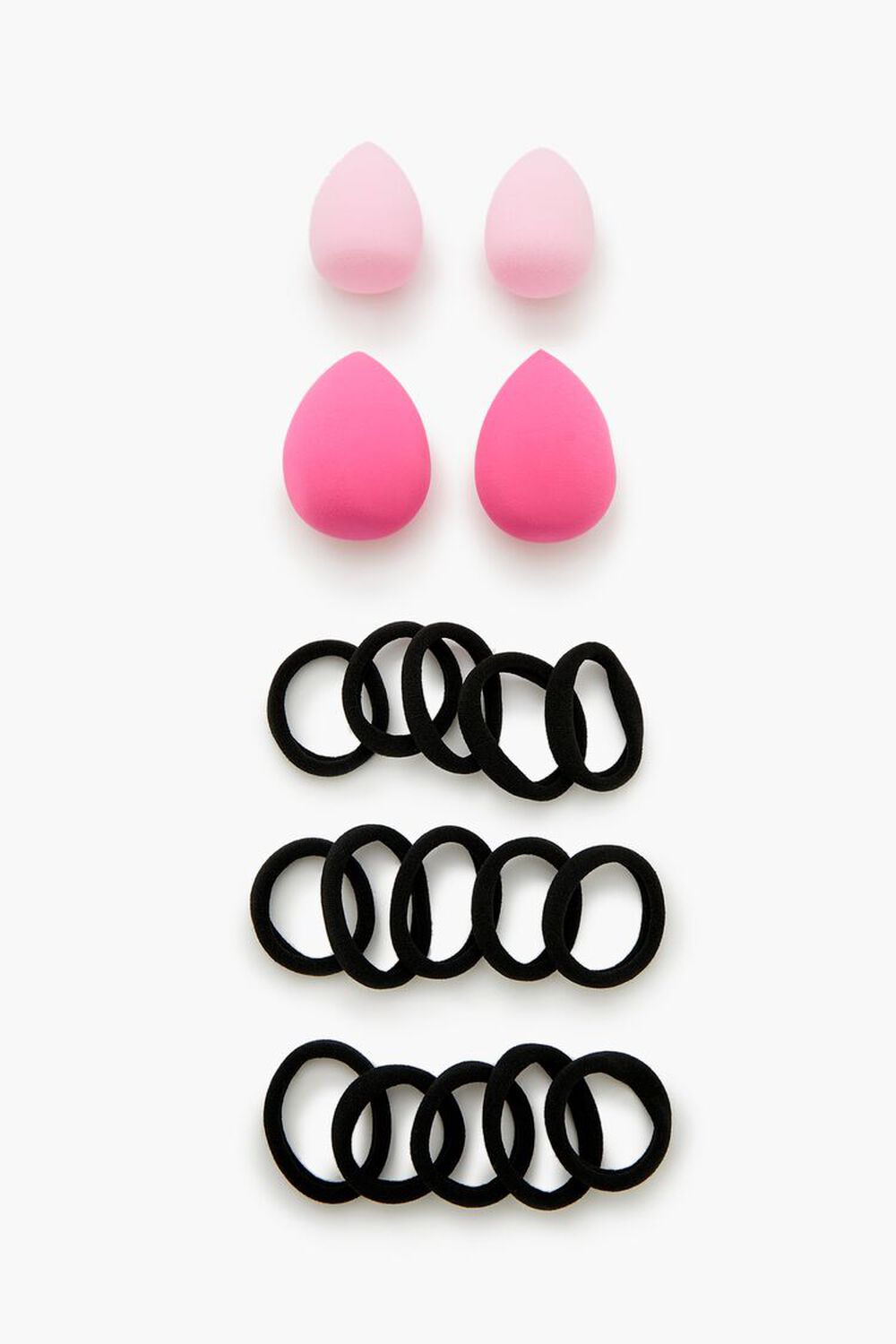 Makeup Sponge & Hair Tie Set FOREVER21